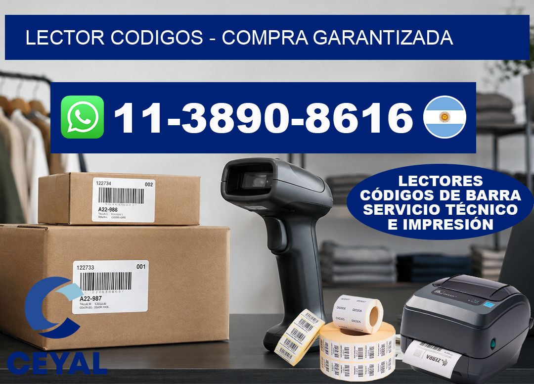 LECTOR CODIGOS - Compra garantizada