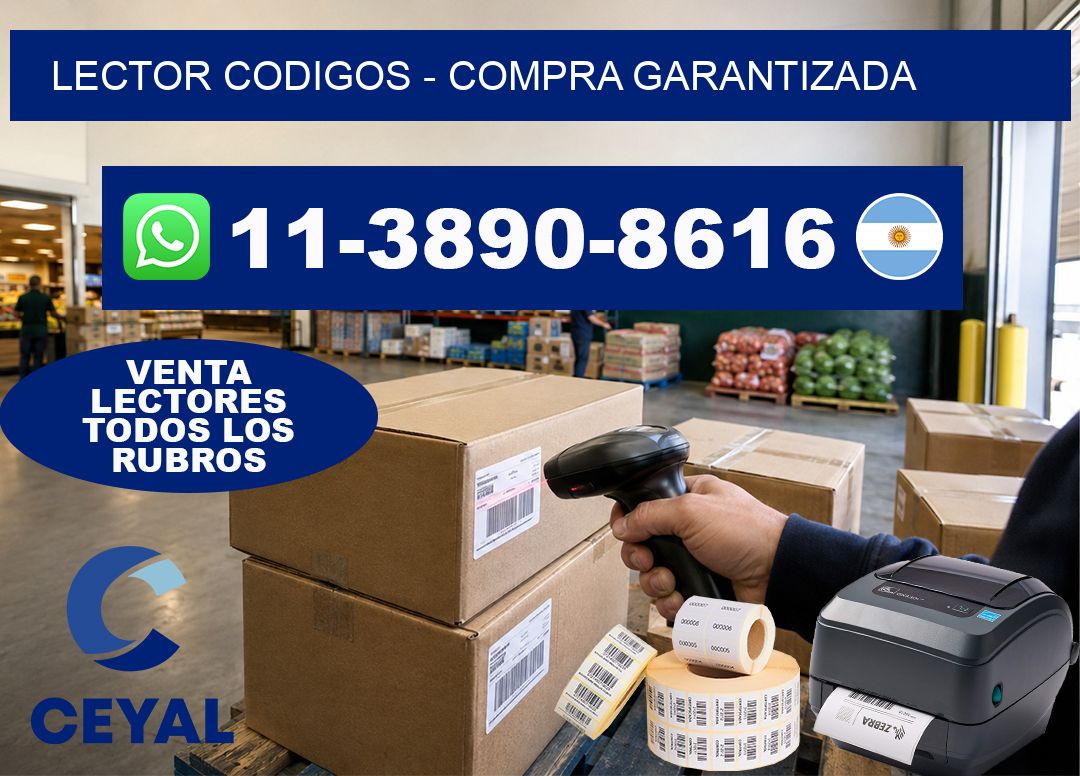 LECTOR CODIGOS - Compra garantizada