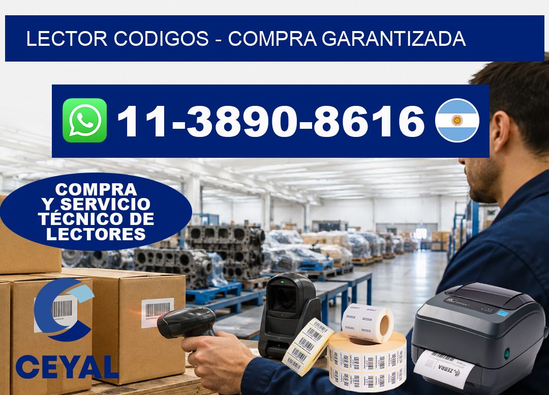 LECTOR CODIGOS - Compra garantizada