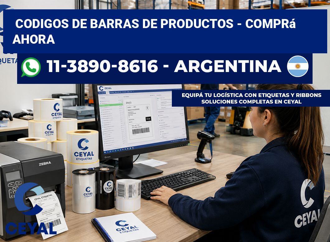 codigos de barras de productos – Comprá ahora