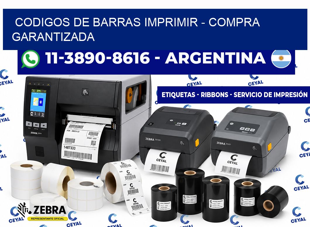 codigos de barras imprimir - Compra garantizada