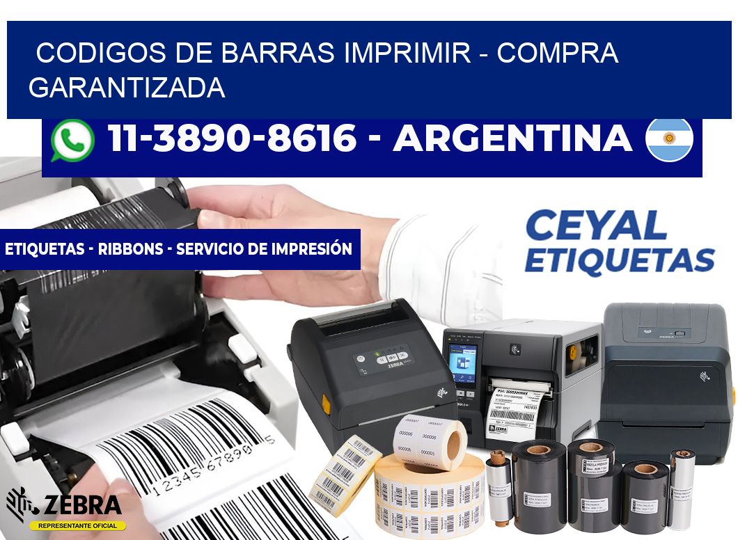 codigos de barras imprimir - Compra garantizada