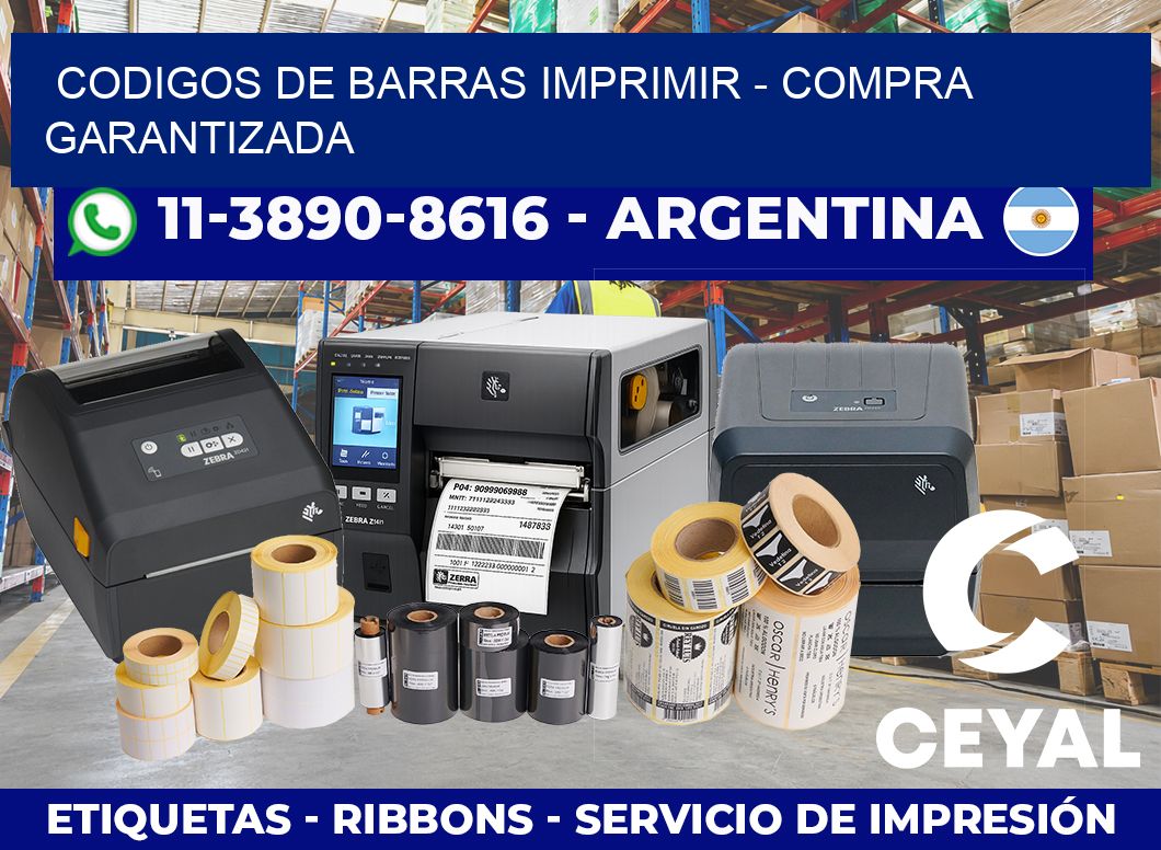 codigos de barras imprimir – Compra garantizada