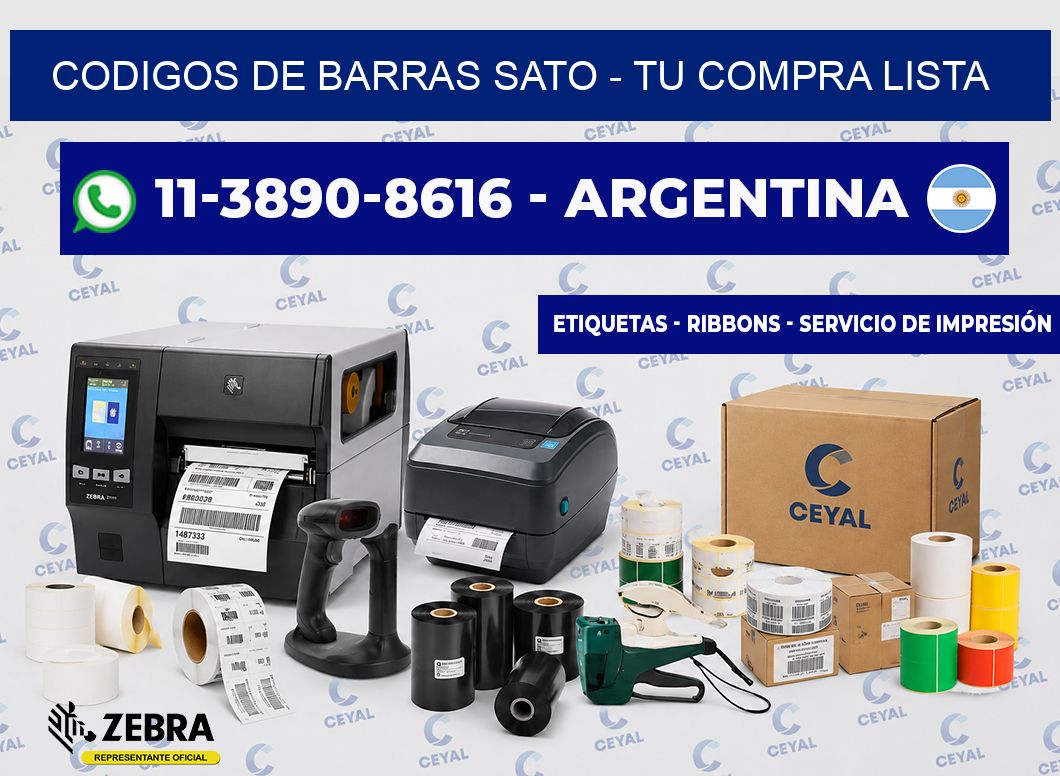 codigos de barras sato - Tu compra lista
