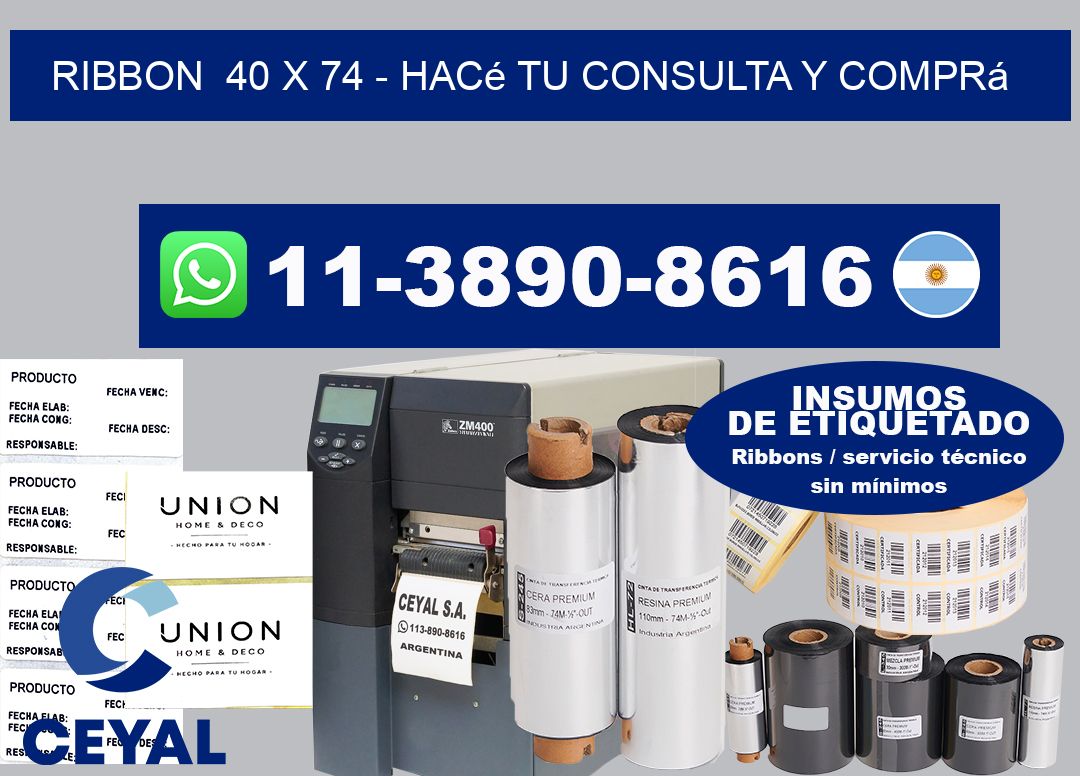 ribbon 40 x 74 - Hacé tu consulta y comprá
