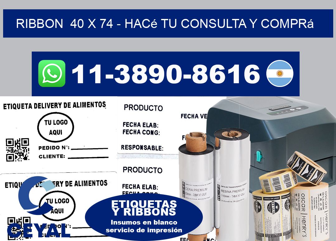 ribbon 40 x 74 - Hacé tu consulta y comprá
