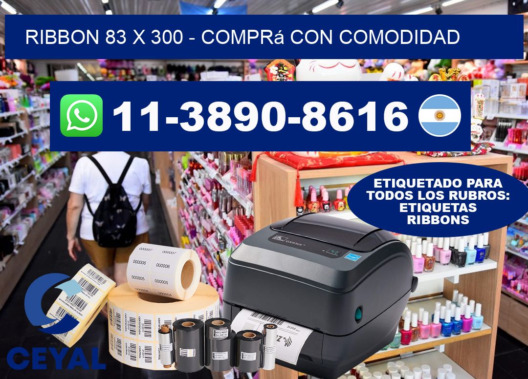 ribbon 83 x 300 - Comprá con comodidad