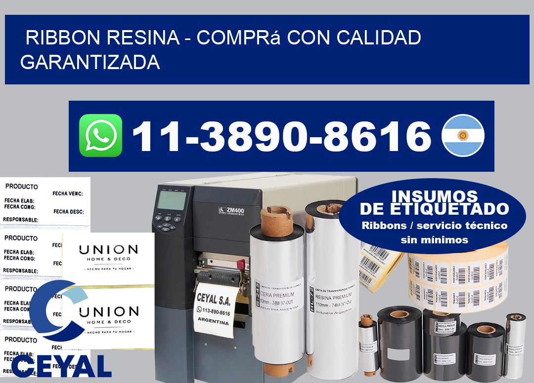 ribbon resina - Comprá con calidad garantizada