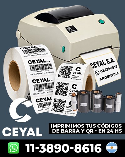 Códigos de barras Personalizados - Servicio inmediato