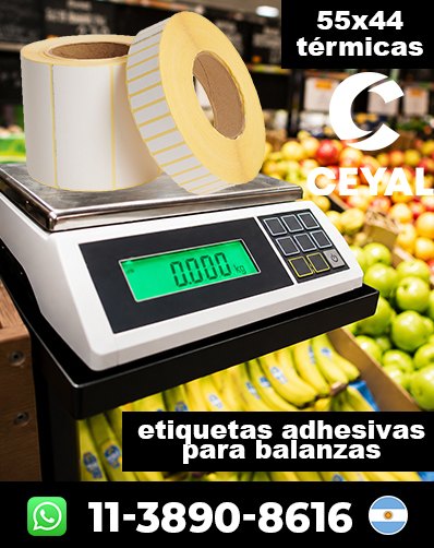 ETIQUETAS ROLLO BALANZA - Tu pedido rápido
