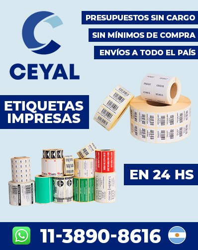Etiquetado con Códigos de Barras Argentina CODIGO 2 D