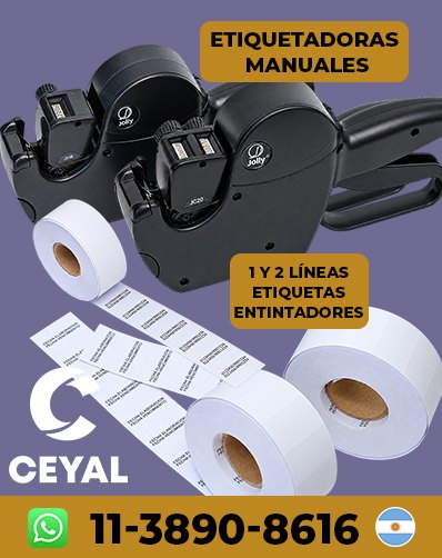 Etiquetas para Códigos de Barras por Talle y Modelo argentina