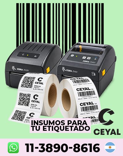 Impresora de etiquetas para ropa ZEBRA ZT420