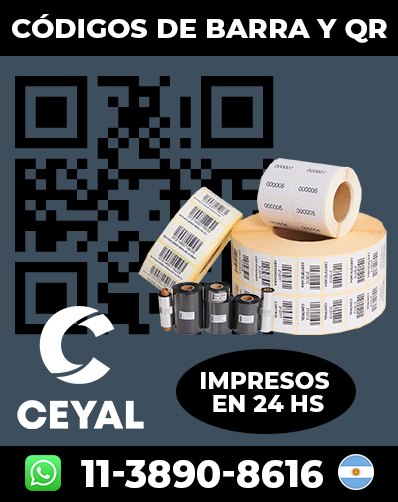 codigos Personalizados Impresos - Compra online hoy