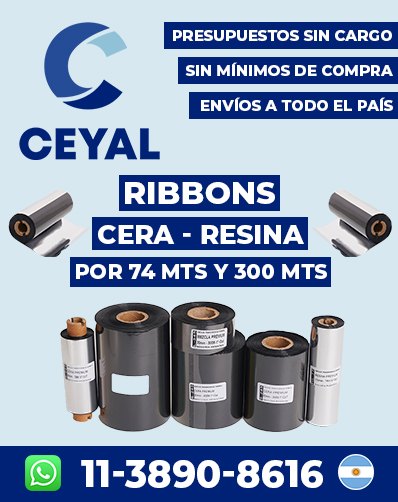 etiquetas ribbon resina - Pedido simple